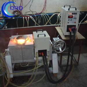 China 1650℃ Easy To Operate Induction Melting Furnace 1-20KHz Frequency 60KW on sale