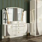 OEM Wholesale White Royal Luxury Double King Size Bed Master Room Modern Home