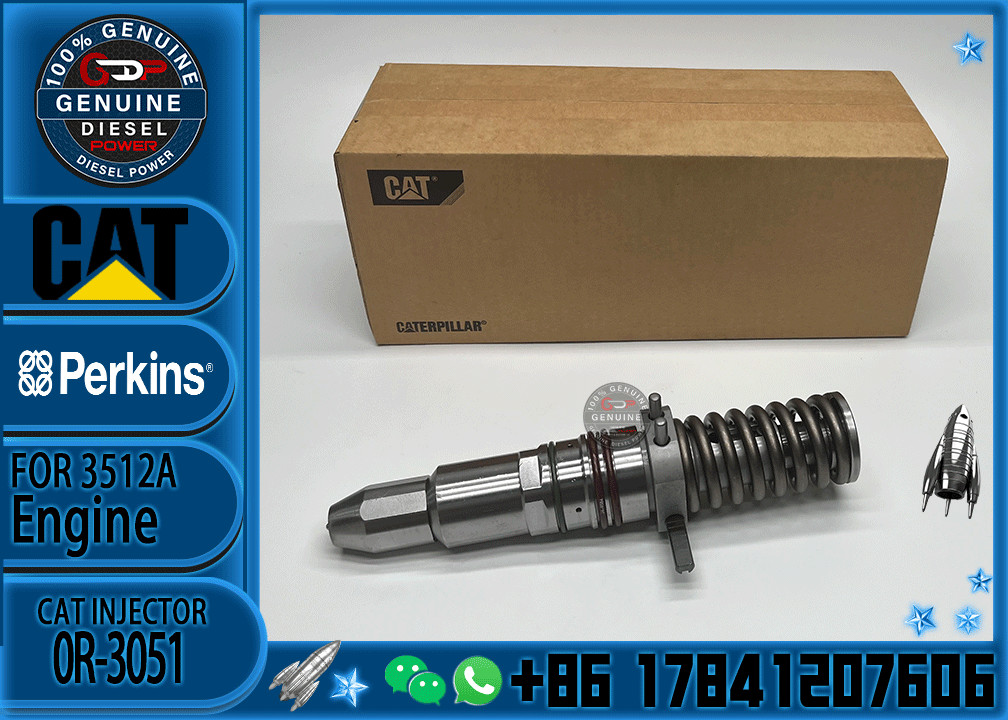 New Fuel Injector 9Y-4543 0R-3051 0R3051 7E3381 7E-3381 4P-9075 4P9075 for Caterpillar Marine Gen set 3508 35080 3512 35