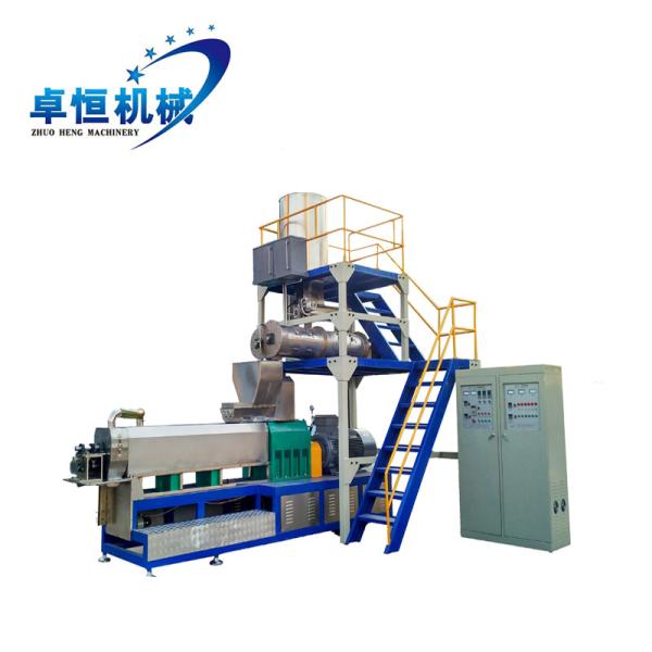 Customizable Voltage Automatic Twin Screw Fish Food Machinery Production Line