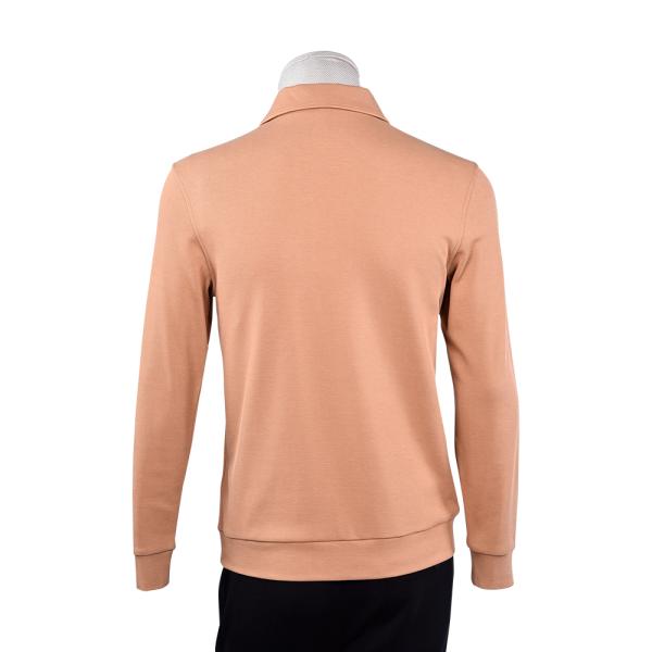 Customized Anti-Pilling High Elasticity 100% Cotton Plain Long Sleeve T Shirt for Men