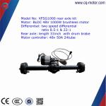 e tricycle complete kit e- rickshaw parts/ axle/ controller/head light/ rim/ /