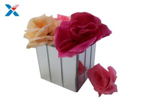 Wholesale High Grade Clear Acrylic Box Display Cases , Mirror Acrylic Boxes For Flowers from china suppliers