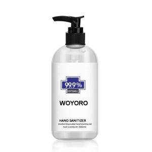 Wholesale Antibacterial Liquid Hand Sanitizer Spray With Pump 500ml / 100ml from china suppliers