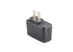 6W UL ETL Certified 12V 500mA Plug-in AC DC Adapter 5V 1000mA Wall mount USB