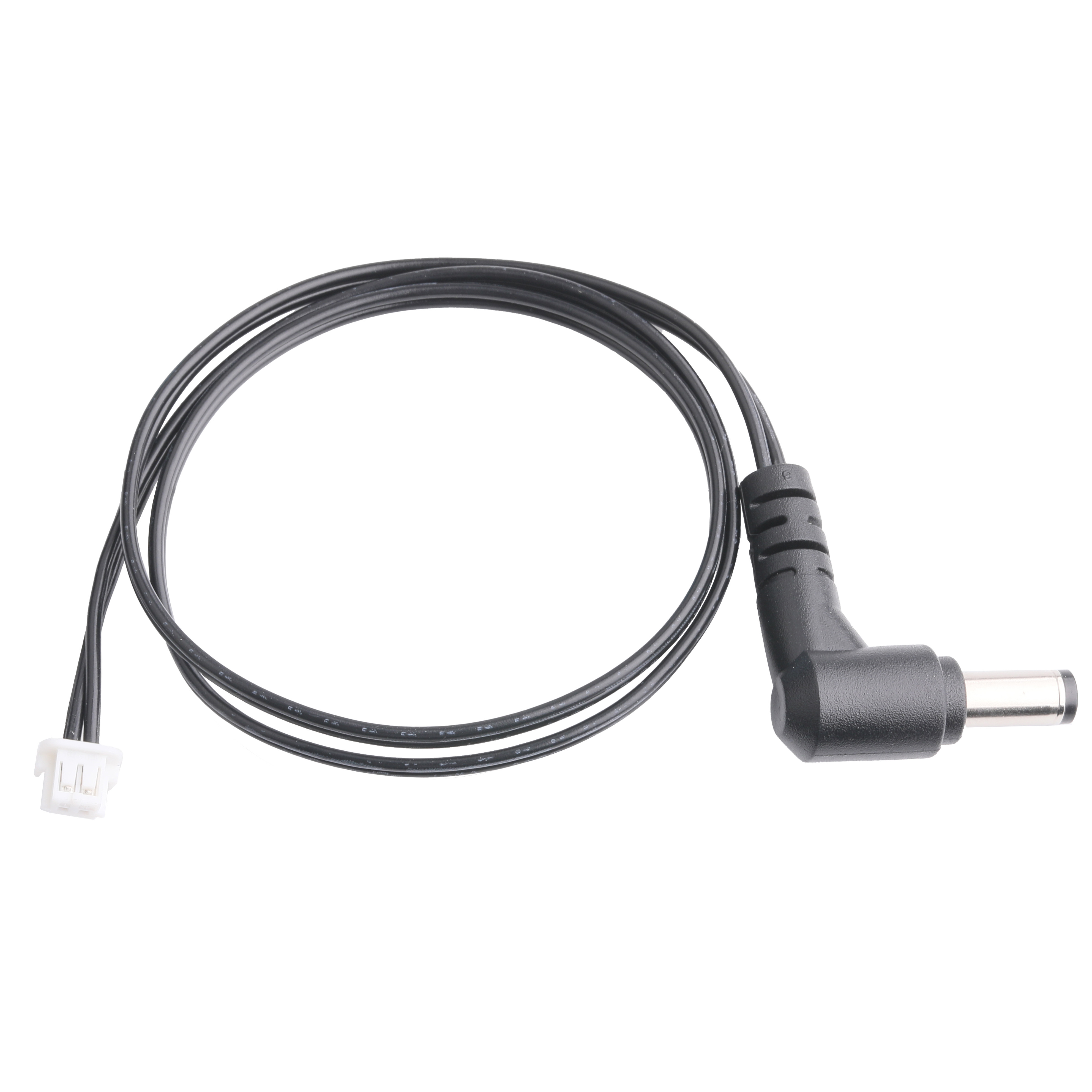 DC Plug Soder Type PVC To White Housing 2P MOLEX F UL 2648 24AWG*2C 80C 300V Black OEM / ODM