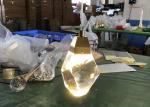 Large Crystal LED Chandelier Luxury K9 Diamond Crystal Hanging Light Living Room