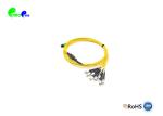8Cores LL MPO female- FC Straight harness cable Fanout 2.0mm LSZH Yellow Type A