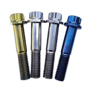 Wholesale Titanium Alloy Flange Bolts Screws Customized Modified Titanium Bolts from china suppliers