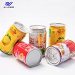 Empty Round Fruit Jam Tin Can Packaging Tinplate Cans For Food Packaging