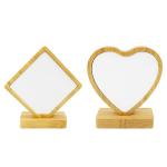 Modern magnetic Bamboo Wooden Photo Frame For Sublimation Printing DIY