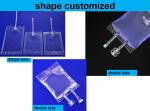 Transparent 100ml 250ml Disposable Infusion Bag With Two Ports