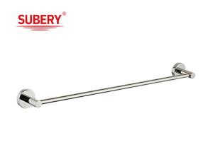 Wholesale Luxury washroom single towel bar bathroom towel hook wall mounted stainless steel SUS304 towel holder rack rail from china suppliers