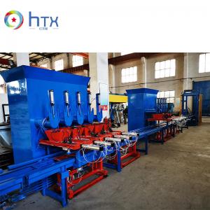 China Automatic Concrete Dosing Artificial Road Edge Stone Filling Production Line on sale