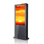 70 inch Waterproof Outdoor Digital Totem With Intelligent Air Conditioner