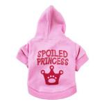 Knitted Fabric Cute Dog Hoodies Polyester Cotton Bulldog Hoodies For Dogs