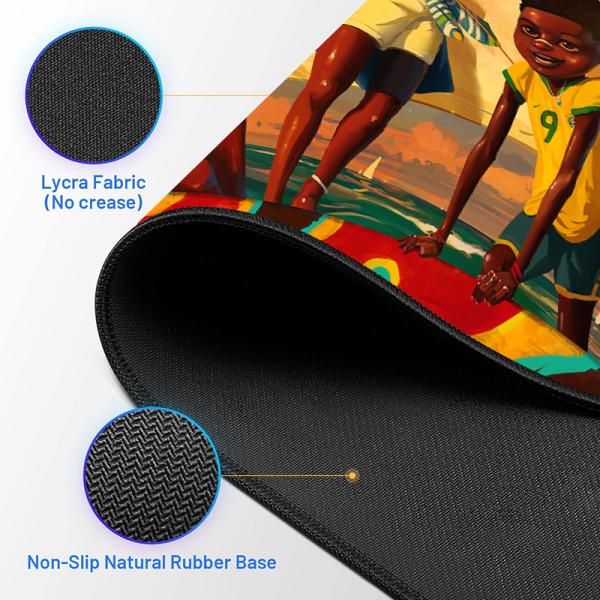 Professional Game Player Custom XXXL PC Desk Mat with Edging Packaging and Logo Mousepads