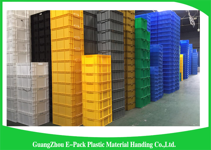 Industrial Small Plastic Stackable Containers , Plastic Moving Containers