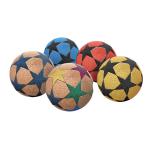 Multicolored Printed Eco Custom Cork Soccer Balls Anti Static
