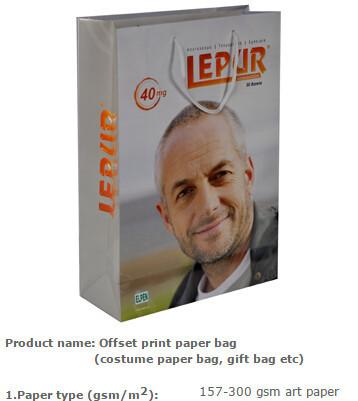 eco friendly tyvek paper shopping bag, smart shopping paper bag/die cut handle