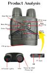 NV4000C Binocular Night Vision 36MP 4k High Definition For Outdoor Hunting