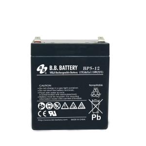 Wholesale 12V5Ah BB Lead Acid Battery for UPS / Power Pack / Fishing Lights / Toy Car from china suppliers
