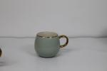 360cc fashion handgrip ball mug colorful tableware for office and home