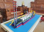 Model 10 Inch Cutter Suction Dredger For Gold Mining In African Rivers