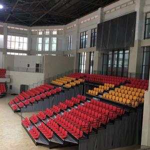 Wholesale Comfortable PP Material Retractable Bleacher Seating For Tribune Indoor Gym from china suppliers