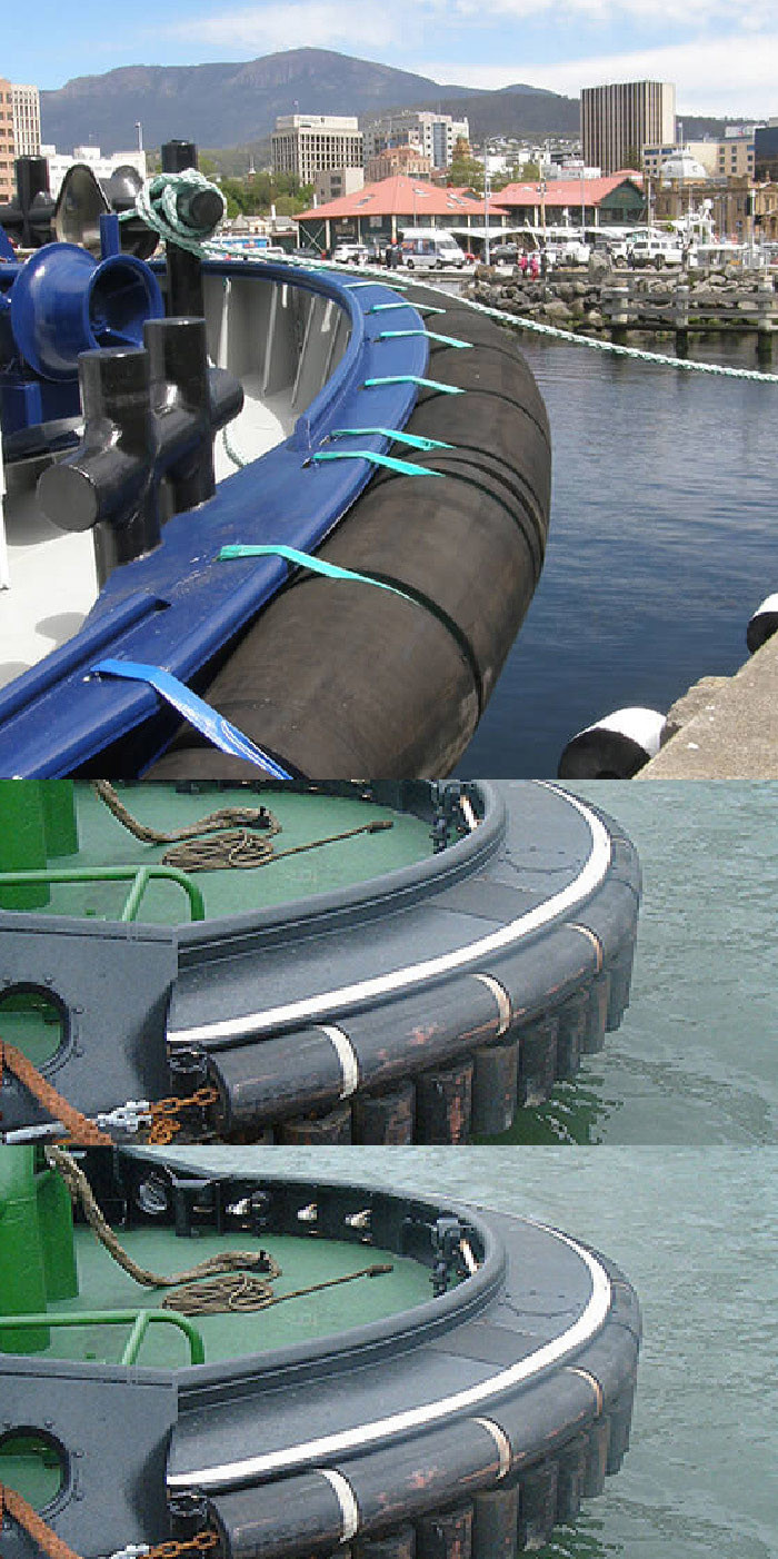 Marine Dock Facilities Tug Fender For Port Docking Operations