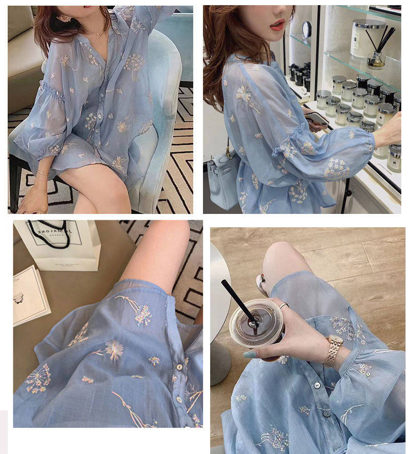 OEM 130cm Garment Embroidered Sequin Lace Fabric Polyester Chiffon Material