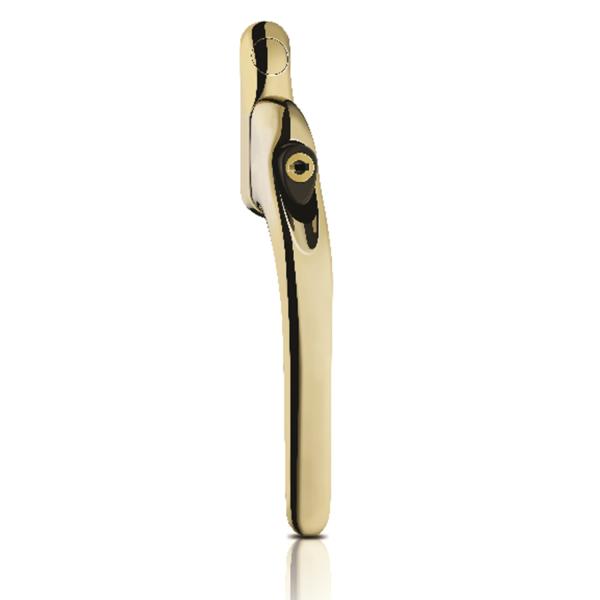 Zamak 5 Zinc Die Casting Inline Window Handle Door Non Locking
