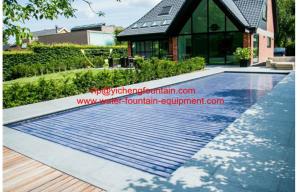 Wholesale Beautiful Automatic Swimming Pool Cover Projects Install All Around The World from china suppliers