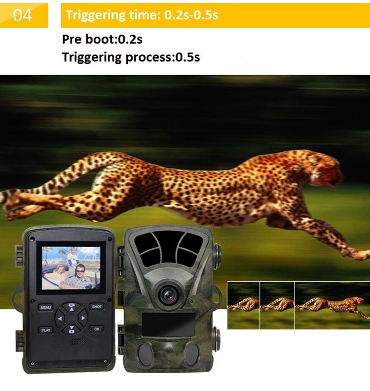 20MP 4k Wildlife Scouting Camera Night Vision Hunting Wifi Trail Camera Other Hunting Products