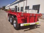 3 axle 40ft skeleton semi trailers40ft container chassis trailer