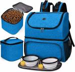 Pet Travel Bag For Dog Cat Weekend Tote Organizer Bag For Dogs Travel Food