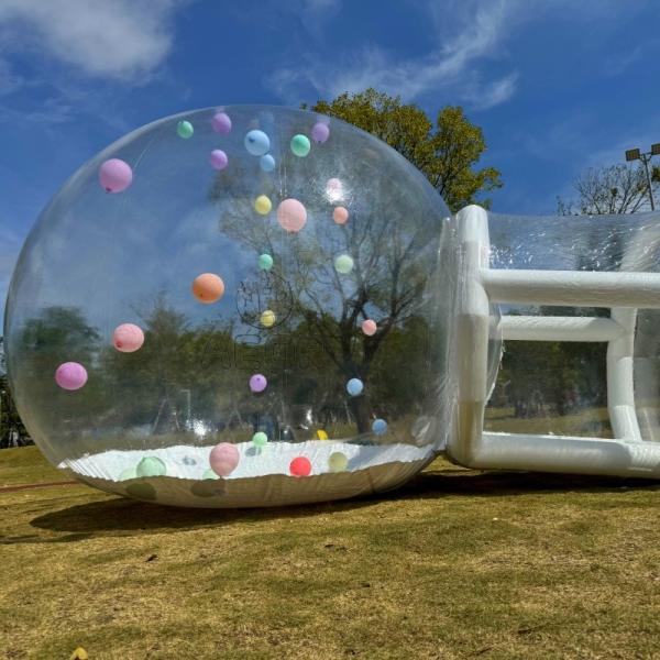 Inflatable clear dome New design bubble hotel camping inflatable bubble tent bubble house inflatable