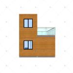 Heya-3X01 Container Prefabricated Flat Pack Container Model Sales On South
