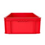 Food Grade Turnover PP Box for Eco-Friendly Vegetable Logistics in 490x355x164mm