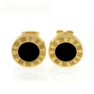 Wholesale New Gold/Rose/Silver Color Stud Earrings Fashion Famous Brand Jewelry Wedding Party Earrings For Women Lady Men Earrings from china suppliers