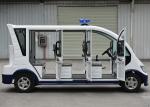 Eco Friendly Design Enclosed Cabin Battery Powered White Color Electric