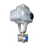 Water Flow Control Electric Actuated Ball Valve Stainless Steel 316 Bore Ball