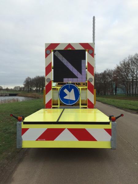 LED Lane Traffic Management Signs , Digital Road Signs With Double Digital Light