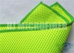 100% Polyester Warp - Knitted Mesh Kitchen Cleaning Cloth Oil - Resistant Green