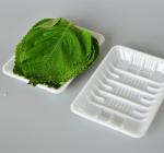 White PP 18*13*2.5cm Disposable Vegetable Trays