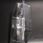 Leak Proof Plastic Food Container Disposable PET Plastic Container For Food