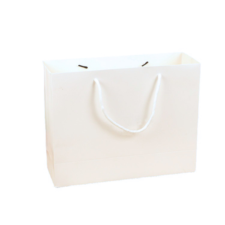 Recycled Biodegradable Boutique Brown Paper Shopping Bags Handle Bulk Kraft Paper Bags