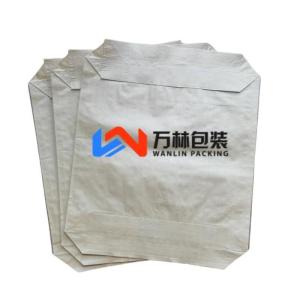 Wholesale 50x60x10cm 85GSM(65GSM+20GSM) Plastic Packaging Bag for filling of Cement Building Material from china suppliers