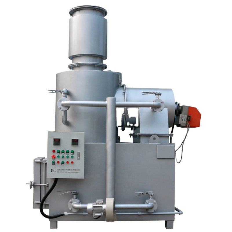 Eco-friendly Solid Waste Incinerator Environmentally Friendly Design Diesel Oil/Gas Fuel