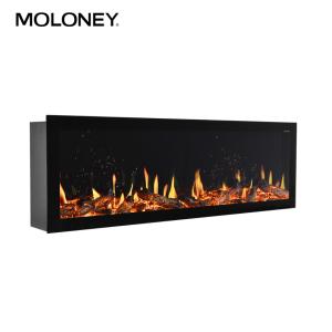 Wholesale 47inch Electric Fireplace Flush With Wall Heating Bottom Air-Outlet Living Room from china suppliers